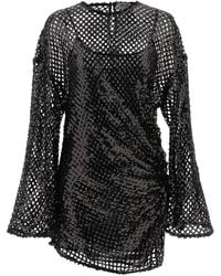The Attico - Sequin Mesh Dress - Lyst