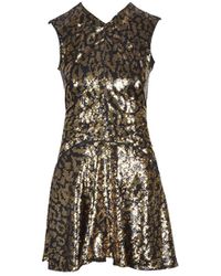 Black and Gold Dresses for Women - Up to 73% off at Lyst.com