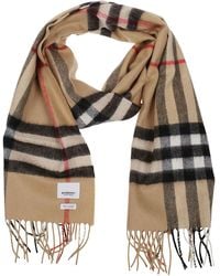 Burberry Giant Check Cashmere Scarf - Multicolor