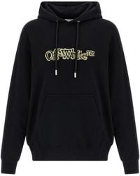 Off-White c/o Virgil Abloh - Cloudy Arrow Cotton Skate Hoodie - Lyst