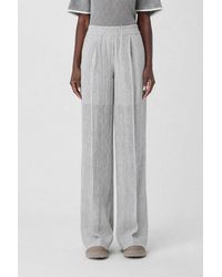 Brunello Cucinelli - Light Linen Trousers - Lyst