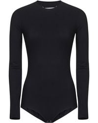 Maison Margiela - Technical Jersey Bodysuit - Lyst