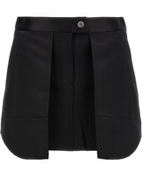 Helmut Lang - Satin Panel Skirt Skirts - Lyst