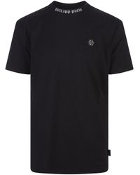 Philipp Plein - T-Shirt With Embroidered Logo - Lyst