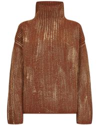 DIESEL - Ribbed Wool-Blend M-Amet Sweater - Lyst