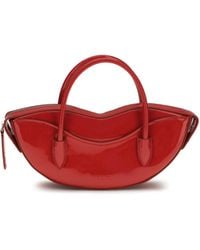 Fiorucci - Mini Lips Shoulder Bag Calf Leather Bos Taurus - Lyst