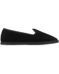 Vibi Venezia - Velvet Nero Ballerinas - Lyst