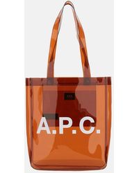 A.P.C. - Tote Lou Shopping Bag - Lyst
