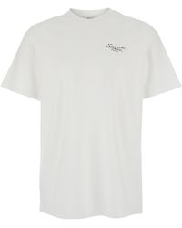 Givenchy - Crew Neck T-Shirt With Logo On Front And Back - Lyst