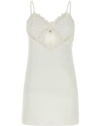 Blumarine - 2A538A Envers Satin Dress - Lyst