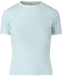 Courreges - Logo T-Shirt - Lyst