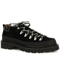 DSquared² - Suede Lace-Up Sneakers Calf Leather Shoes - Lyst