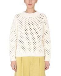 Alysi - Knitted Shirt Merino Wool Acrylic Polyester Jumpers - Lyst
