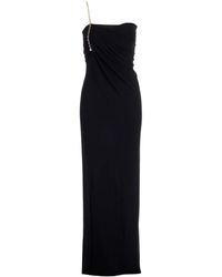 Givenchy - Long Asymmetrical Draped Dress - Lyst