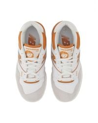 New Balance - Sneaker 550 Leather And S Trainers - Lyst