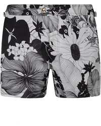 Tom Ford - Floral Printed Shorts - Lyst