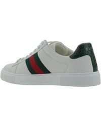 Gucci - Leather Sneakers - Lyst