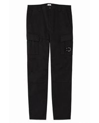 C.P. Company - Cargo Trousers Cotton - Lyst