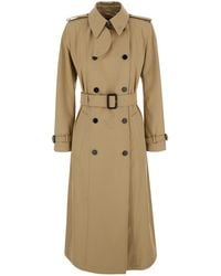 Gucci - Trench Coat Cotton - Lyst