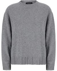 Fabiana Filippi - Sweater Crew Neck Wool-Silk-Cashmere Tops - Lyst