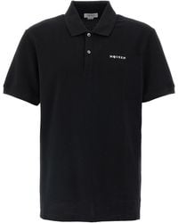 McQueen - Logo Embroidery Polo Shirt - Lyst