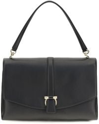 Ferragamo - Large Mia Shoulder Bag Calf Leather Bos Taurus - Lyst