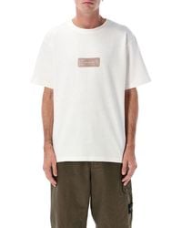 Stone Island - Raw Beauty Recycled Cotton Archive Print T-Shirt - Lyst
