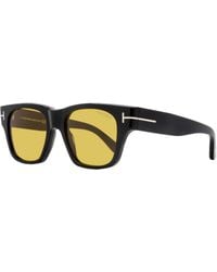 Tom Ford - Caine-02 Square Sunglasses Tf1280 01E 53Mm Plastic (Acetate) - Lyst