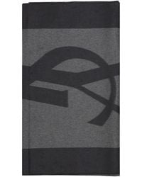 Saint Laurent - Cassandre Scarf Silk - Lyst