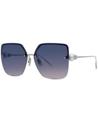 Givenchy - Sunglasses Butterfly Rimless, Shiny Frame And Gradient Lens Gv40110U16Z - Lyst