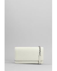 Maison Margiela - Wallet In White Leather - Lyst
