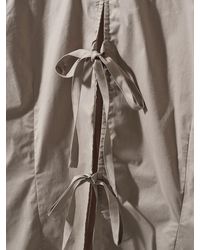 THE GARMENT - Stretch Cotton Shirt With Classic Collar Organic - Lyst