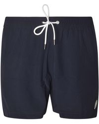 Michael Kors - Elastic Drawstring Waist Logo Shorts - Lyst