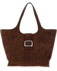 Roger Vivier - Medium Viv Choc Shopping Bag - Lyst