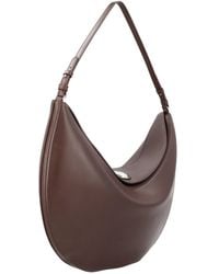 Jacquemus - Large Hobo Bag Ovalo Calf Leather Shoulder - Lyst