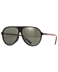 Gucci - Sunglasses Aviator Full Rim, Frame And Lens Gg0829Sa001 Default Title - Lyst