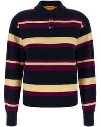Guest In Residence - Collegiate Stripe Polo Shirt - Lyst