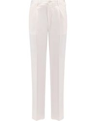 Incotex - Pattern 54 Cotton And Linen Trousers - Lyst