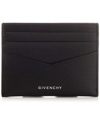 Givenchy - Black Leather Card Holder - Lyst