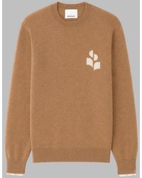 Isabel Marant - Crewneck Logo Sweater - Lyst