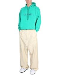 Sunnei - Sweatshirt With Logo Cotton Sweatshirts - Lyst