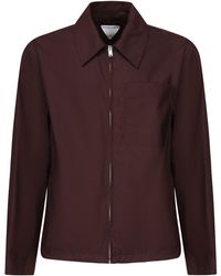 Bottega Veneta - Cotton Poplin Jacket - Lyst