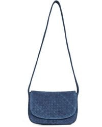 Bottega Veneta - Neptune Veneto Flap Messenger Bag - Lyst