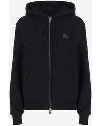 Burberry - Cotton Sweatshirt - Lyst