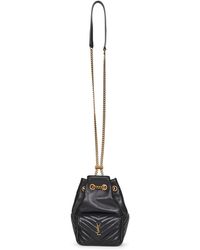 Saint Laurent - Mini Joe Bucket Bag - Lyst