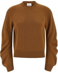 Nude - Virgin Wool Crewneck Sweater - Lyst