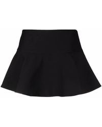 Valentino - Flared-Effect Mini Skirt - Lyst