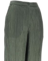 Emporio Armani - Crepe Trousers - Lyst