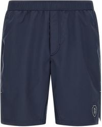 Brunello Cucinelli - Polyester Bermuda Shorts - Lyst