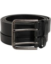 Dolce & Gabbana - Leather Belt Buckle - Lyst